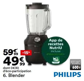 Promoties Blender philips hr2291-01 - Philips - Geldig van 23/04/2024 tot 20/05/2024 bij But