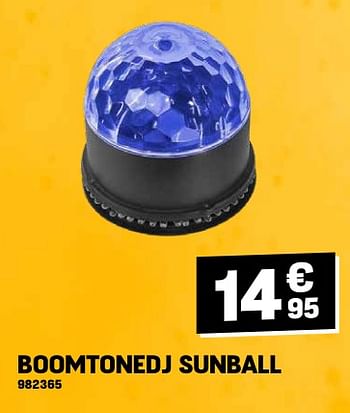 Promoties Boomtonedj sunball - Huismerk - Electro Depot - Geldig van 24/04/2024 tot 05/05/2024 bij Electro Depot