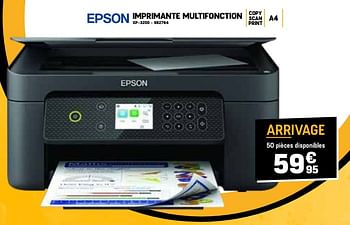 Promotions Epson imprimante multifonction xp-3200 - Epson - Valide de 24/04/2024 à 05/05/2024 chez Electro Depot