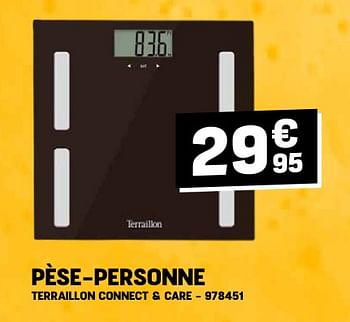 Promotions Pèse-personne terraillon connect + care - Terraillon - Valide de 24/04/2024 à 05/05/2024 chez Electro Depot
