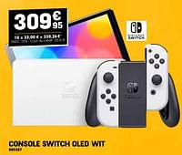 Promotions Nintendo console switch oled wit - Nintendo - Valide de 24/04/2024 à 05/05/2024 chez Electro Depot