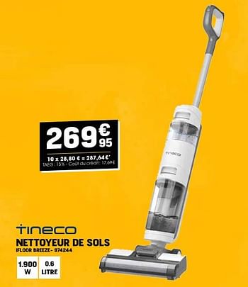 Promotions Tineco nettoyeur de sols ifloor breeze - Tineco - Valide de 24/04/2024 à 05/05/2024 chez Electro Depot