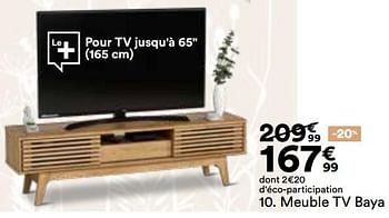 Promotions Meuble tv baya - Produit Maison - But - Valide de 23/04/2024 à 20/05/2024 chez But