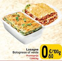 Lasagne-Huismerk - Cora