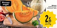 Meloen cantaloup-Huismerk - Cora