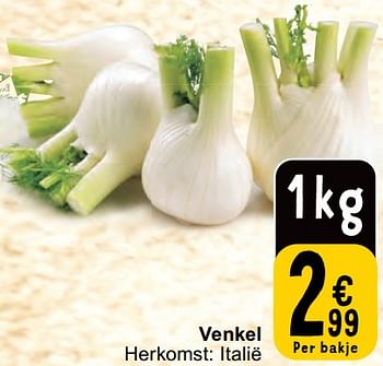 Promoties Venkel - Huismerk - Cora - Geldig van 30/04/2024 tot 06/05/2024 bij Cora
