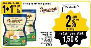 Promoties Parmigiano reggiano - Parmareggio - Geldig van 30/04/2024 tot 06/05/2024 bij Cora