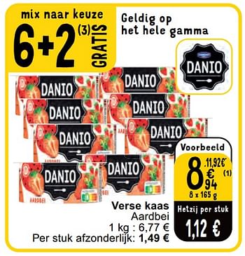 Promoties Verse kaas - Danone - Geldig van 30/04/2024 tot 06/05/2024 bij Cora