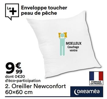 Promoties Oreiller newconfort - Dreaméa - Geldig van 23/04/2024 tot 20/05/2024 bij But