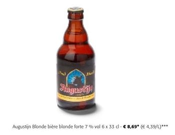 Promoties Augustijn blonde bière blonde forte - Augustijn - Geldig van 24/04/2024 tot 07/05/2024 bij Colruyt