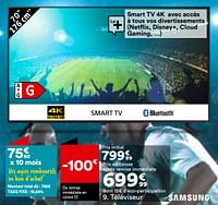 Promotions Téléviseur samsung 70cu7175 - Samsung - Valide de 23/04/2024 à 20/05/2024 chez But