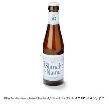 Promotions Blanche de namur bière blanche - Blanche de Namur - Valide de 24/04/2024 à 07/05/2024 chez Colruyt