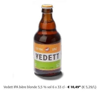 Promoties Vedett ipa bière blonde - Vedett - Geldig van 24/04/2024 tot 07/05/2024 bij Colruyt