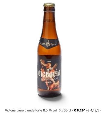 Promoties Victoria bière blonde forte - Victoria - Geldig van 24/04/2024 tot 07/05/2024 bij Colruyt