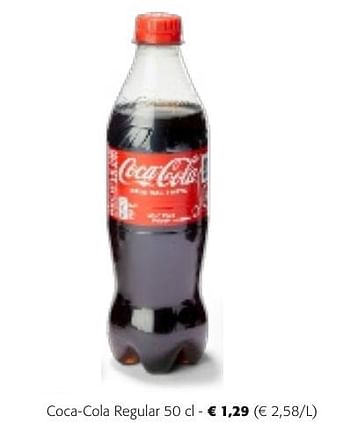 Promotions Coca-cola regular - Coca Cola - Valide de 24/04/2024 à 07/05/2024 chez Colruyt