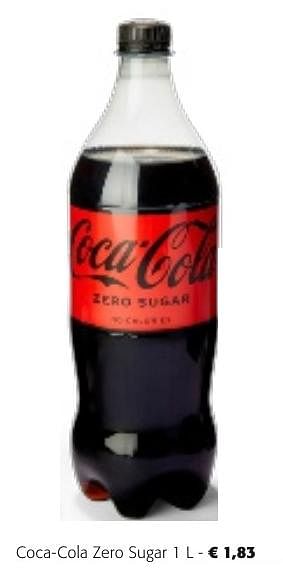 Promotions Coca-cola zero sugar - Coca Cola - Valide de 24/04/2024 à 07/05/2024 chez Colruyt