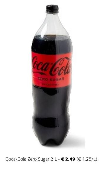 Promoties Coca-cola zero sugar - Coca Cola - Geldig van 24/04/2024 tot 07/05/2024 bij Colruyt