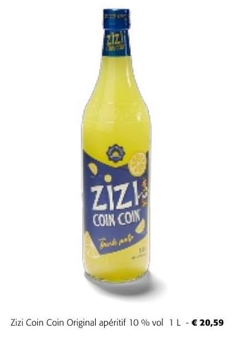 Promotions Zizi coin coin original apéritif - Zizi - Valide de 24/04/2024 à 07/05/2024 chez Colruyt