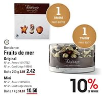 Promotions Fruits de mer original - Bonbiance - Valide de 25/04/2024 à 13/05/2024 chez Sligro