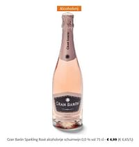 Gran barón sparkling rosé alcoholvrije schuimwijn-Schuimwijnen