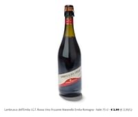 Lambrusco dell`emilia i.g.t. rosso vino frizzante maranello emilia-romagna-Schuimwijnen