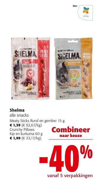 Promoties Shelma alle snacks - Shelma - Geldig van 24/04/2024 tot 07/05/2024 bij Colruyt