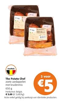 The potato chef zoete aardappelen met kruidenmix-The Potato Chef