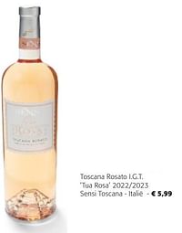 Toscana rosato i.g.t. tua rosa 2022-2023 sensi toscana-Rosé wijnen