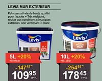 Promotions Levis mur exterieur - Levis - Valide de 25/04/2024 à 19/05/2024 chez HandyHome