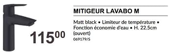 Promoties Mitigeur lavabo m - Grohe - Geldig van 25/04/2024 tot 19/05/2024 bij HandyHome