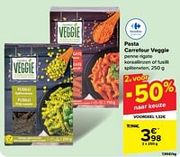 Pasta carrefour veggie-Huismerk - Carrefour 