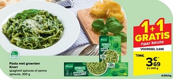 Promotions Pasta met groenten knorr - Knorr - Valide de 30/04/2024 à 06/05/2024 chez Carrefour