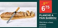 Promotions Planche a pain bambou - Cosy & Trendy - Valide de 25/04/2024 à 19/05/2024 chez HandyHome
