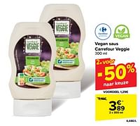 Vegan saus carrefour veggie-Huismerk - Carrefour 