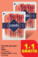 Promoties Natuurlijk gedroogde ham ganda - Ganda - Geldig van 30/04/2024 tot 07/05/2024 bij Carrefour