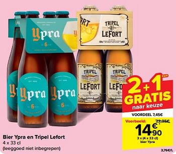 Promotions Bier ypra - Ypra - Valide de 30/04/2024 à 07/05/2024 chez Carrefour