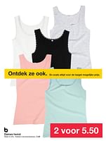 Promoties Dames hemd - Huismerk - Zeeman  - Geldig van 27/04/2024 tot 03/05/2024 bij Zeeman