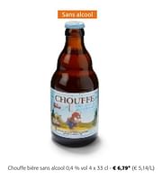 Promotions Chouffe bière sans alcool - Chouffe - Valide de 24/04/2024 à 07/05/2024 chez Colruyt