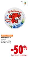 Promotions La vache qui rit original - La Vache Qui Rit - Valide de 24/04/2024 à 07/05/2024 chez Colruyt