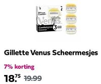 Promoties Gillette venus scheermesjes - Gillette - Geldig van 28/04/2024 tot 05/05/2024 bij Plein