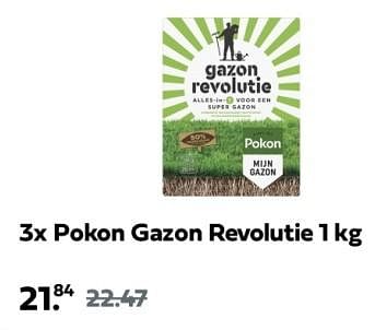 Promoties Pokon gazon revolutie - Pokon - Geldig van 28/04/2024 tot 05/05/2024 bij Plein