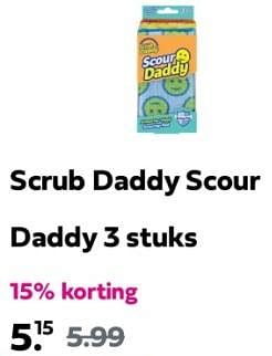 Promotions Scrub daddy scour daddy - Scrub Daddy - Valide de 28/04/2024 à 05/05/2024 chez Plein