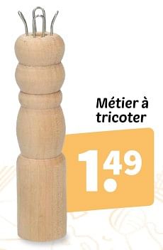 Promoties Métier à tricoter - Huismerk - Wibra - Geldig van 25/04/2024 tot 09/05/2024 bij Wibra