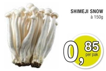 Promotions Shimeji snow - Huismerk - Amazing Oriental - Valide de 24/04/2024 à 30/04/2024 chez Amazing Oriental