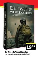Promoties De tweede wereldoorlog - Huismerk - Boekenvoordeel - Geldig van 27/04/2024 tot 05/05/2024 bij BoekenVoordeel