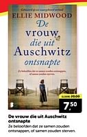 Promoties De vrouw die uit auschwitz ontsnapte - Huismerk - Boekenvoordeel - Geldig van 27/04/2024 tot 05/05/2024 bij BoekenVoordeel