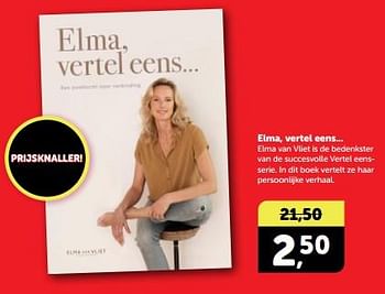 Promotions Elma vertel eens - Produit Maison - Boekenvoordeel - Valide de 27/04/2024 à 05/05/2024 chez BoekenVoordeel
