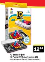 Promoties Iq puzzler pro - Smart Games - Geldig van 27/04/2024 tot 05/05/2024 bij BoekenVoordeel