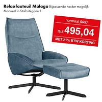 Relaxfauteuil malaga-Huismerk - Woonsquare