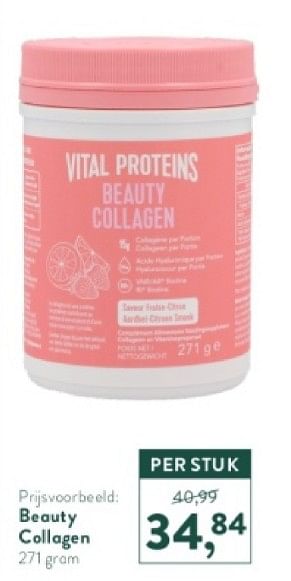 Promotions Beauty collagen - Vital Proteins  - Valide de 28/04/2024 à 05/05/2024 chez Holland & Barret